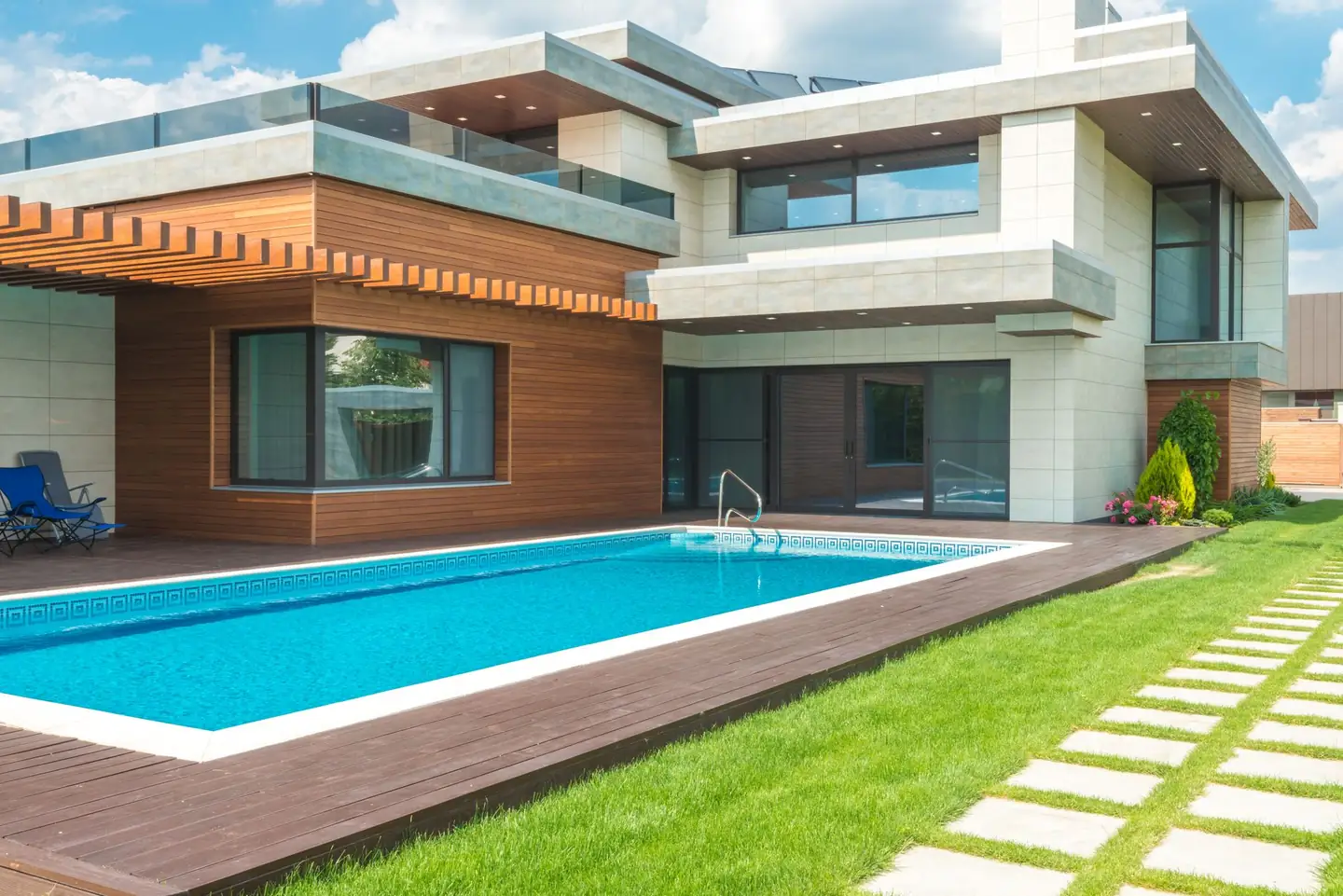 Swimming pool built in Hamilton South, NSW